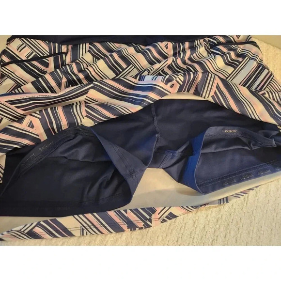 Adidas Golf Ultimate Printed Skort Night Indigo/True Pink Sz XL - Picture 8 of 9